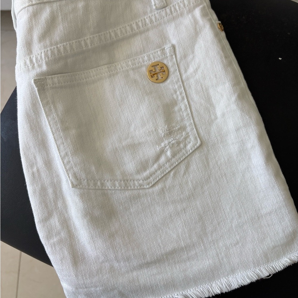 Tory Burch Ivory Trousers